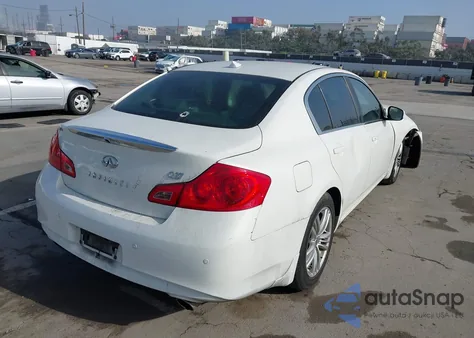 2013 Infiniti G37 Journey from USA, damaged, VIN JN1CV6AP7DM718966